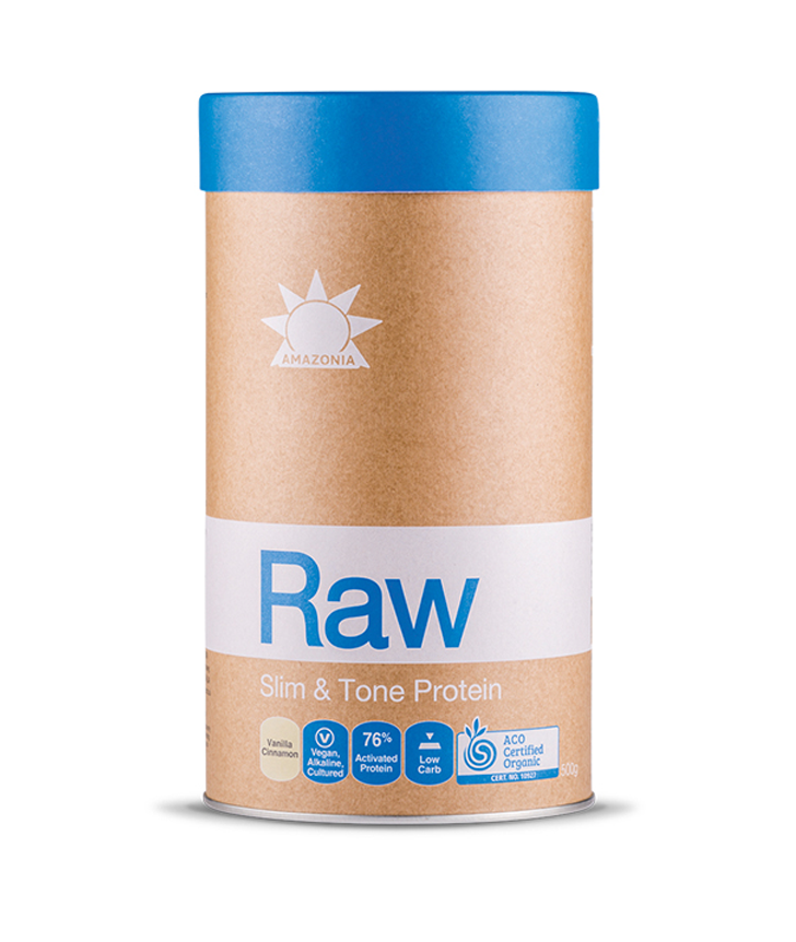 Raw Slim & Tone Protein Vanilla & Cinnamon 500g